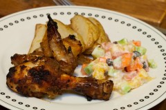 Carribean grilled chicken