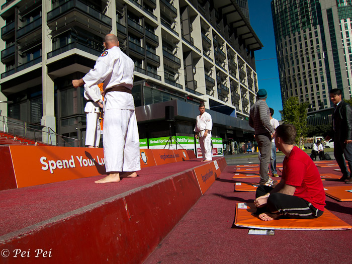 karate at Queens Bridge Square